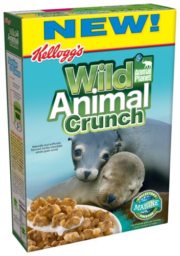 Kellogg's Wild Animal Crunch Cereal, 11-Ounce Boxes (Pack of 6)