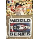 2006 Official MLB World Series Baseball Jersey Patch (Detroit Tigers vs. St. Louis Cardinals)