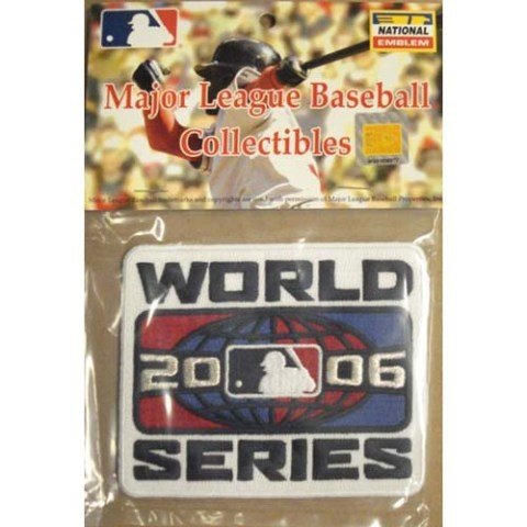 2006 Official MLB World Series Baseball Jersey Patch (Detroit Tigers vs. St. Louis Cardinals)