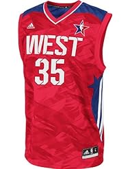 From Amazon.com. Click for details:
 NBA Kevin Durant Oklahoma City Thunder Mens West 2013 All Star Jersey Red 3XL NBA Kevin Durant Oklahoma City Thunder Mens West 2013 All Star Jersey Red 3XL
