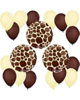 Giraffe Print Balloon Kit
