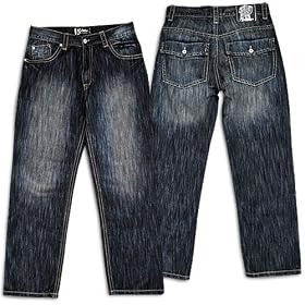 Southpole Prem Wash W/Dome Stud Jean - Men's