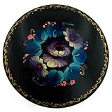Hand-painted wood stainless steel on Sale Flowers brooch