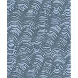 Fitted Bassinet Sheet - Blue Waves - Made In USA by sheetworld