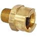 Dixon Dix-Lock QB62 Brass Quick Acting Air Hose Fitting, Socket, 1/2" Female Coupler, 1/2" NPT Male