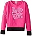 Dream Star Big Girls' Love Sequin Sweatshirt