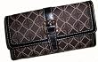 Nine West Formula 9 Jacquard Checkbook Organizer Wallet