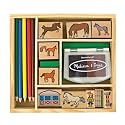 Melissa & Doug Horse Stable Stamp Set