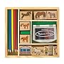 Melissa & Doug Horse Stable Stamp Set