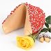 Gourmet Food : Giant Fortune Cookie - I Love You