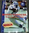 Barry Sanders Authorized Autobiography Now You See Him&acirc;&euro;&brvbar;.. Hardcover Book with CD Rom