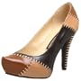 Chinese Laundry Women's Real Pump,Brown Multi,7.5 M US