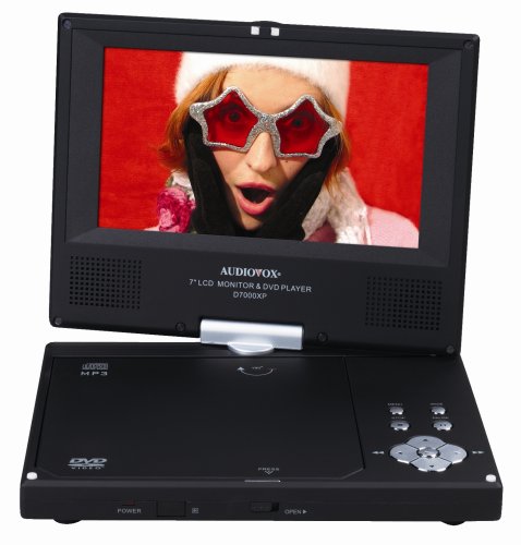 Audiovox D7000XP 7-Inch Portable DVD Player with Swivel Screen and Digital Picture Frame Software
