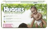 Huggies Pure & Natural Diapers, Size 2, 30-Count (Pack of 4)