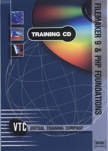 Filemaker 9 & PHP Foundations VTC Training CD