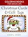 Christmas Cards & Gift Tags: Coloring Books for Grownups, Adults (Wingfeather Coloring Books)