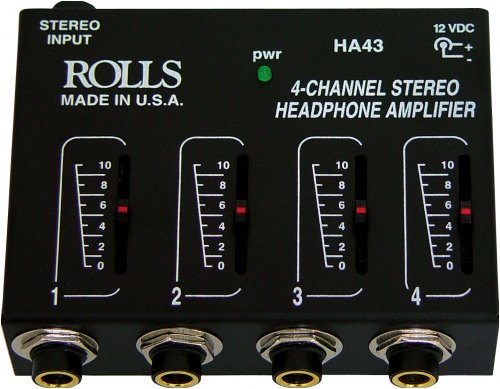 Electronics: Rolls HA43 Stereo Headphone Amp