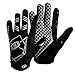 Seibertron Pro 3.0 Elite Ultra-Stick Sports Receiver Glove Football Gloves Youth and Adult (Black, L)