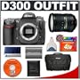 Nikon D300 Digital SLR Camera with Nikon 18-200mm VR DX Lens + 4GB CF Memory Card + EN-EL3e Battery + Case + Cameta Bonus Accessory Kit