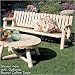 Rustic Natural Cedar Furniture Company® Cedar Log 6' Settee