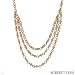 Roberto Coin 18K Rose Gold 0.01 CTW Ruby and 0.19 CTW Color G VS1-VS2 Diamond Ladies Necklace. Lengt