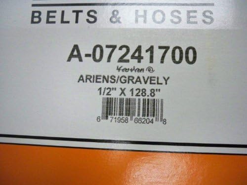 Deck Belt For Ariens 72417, 07241700. Belt Made With Kevlar Cords To FSP Specifications