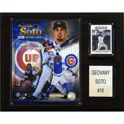 MLB Chicago Cubs Geovanni Soto Player Plaque
