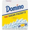 DOMINO SUGAR PACKETS - 100 Packs