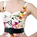 A. Byer Juniors Bold Blossom Floral Print Belted Dress image 2