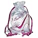 Satinbeutel mit Zugband I LOVE SHOES