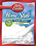 Betty Crocker Home Style Frosting Mix, Fluffy White, 7.2-Ounce Boxes (Pack of 12)