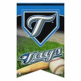 MLB Toronto Blue Jays Premium Felt Banner 17-by-26 inch