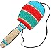 ID 9192 Cup And Ball Toy Patch Bolero Mexican Game Embroidered Iron On Applique