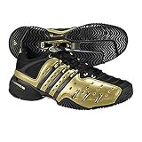 Men's Adidas Barricade V Shanghai Tennis Shoe - Metallic Gold/Black/Metallic Gold