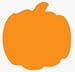 CALENDAR CUT-OUTS PUMPKIN 31/PK 3