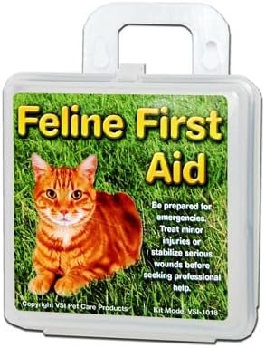 VSI Feline First Aid Kit with Plastic Case - One Size