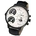 Kings & Queens KQ4005 Mens Oversized 55mm Automatic Mechanical Watch White Face