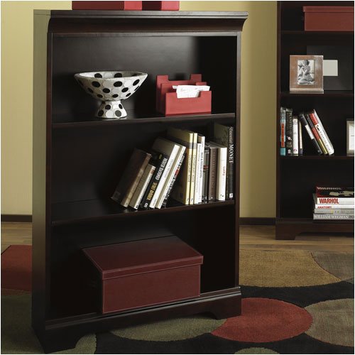 Riverside Furniture 69140 Urban Crossings 48" H Bookcase in Espresso