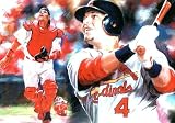 St Louis Cardinals (Yadier Molina) Sports Poster Print - 11