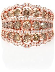 Diamond 18k Rose Gold Ring