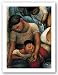 La Noche de los Pobres by Diego Rivera 27.25"x19.5" Art Print Poster