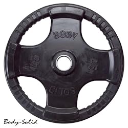 Body-Solid Rubber Grip Olympic Plates