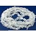 White Chip Glass Beads Jewelry Beading Parts 2 34" Str