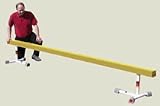12' x 4 x 4 Suede Covered Balance Beam (18 High)