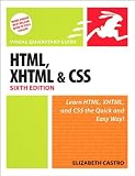 Textbook Cover - HTML, XHTML, and CSS, Sixth Edition: Visual QuickStart Guide (6th Edition)