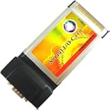 RS232 RS-232 DB9 Serial Port Device to PCMCIA PC Card CardBus Adapter Converter