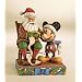 Mickey with Santa: Checking it Twice