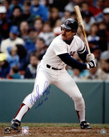 Wade Boggs Boston Red Sox Autographed 16x20 Photograph with HOF Inscription