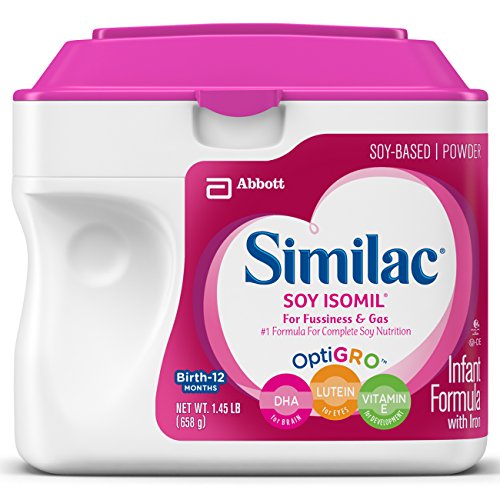 Similac Sensitive Isomil Soy, Powder, 23.2 Ounces (Pack of 6) (Packaging May Vary)