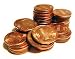 2 Pounds (2lbs; 1 kg) Copper Pennies 1909-1982 USA American Coins Currency 1.0 Kilograms